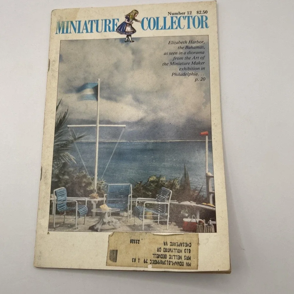 Miniature Collector Magazine Lot Issues 5–15, 17-22, 36 | Vintage Dollhouse Mini